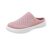 Dasongff - Zapatillas ortopédicas para mujer, verano, cojín de aire, suela suave, transpirable, antideslizante y antideslizante, apoyo a deseo plantar, rosa, 36 EU