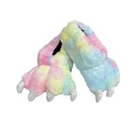 Dasongff - Zapatillas rectas rectas con punta grande y cerrada, diseño de zapatos divertidos que se ven como Giant Feet, Big Toe Slippers for Cosplay, Ugly and Funny Foot Costume Accessories, C azul