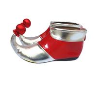 Dasongff Zapatos de Elfos de Navidad para Adultos Adultos Elf Shoes Jester Barato, plata, 39 EU