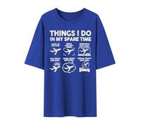 DASONLUE Camiseta de manga corta para hombre, cuello redondo, camiseta de ocio Funny Floppy, camiseta deportiva transpirable, camiseta de playa que absorbe la humedad, camiseta de entrenamiento de