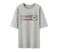 DASONLUE Camiseta de manga corta para hombre, cuello redondo, camiseta de ocio Funny Floppy, camiseta deportiva transpirable, camiseta de playa que absorbe la humedad, camiseta de entrenamiento de