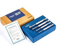 Dasqua 5921-0005 - Juego de 4 medidores de bola completa de agujero pequeño de 0.125-.500 pulgadas