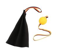 Dasrtnilm Leather Bite Rag for Dog Training, Multifunctional Tear Resistant Tug Toy for Puppies and Large Breeds, Interactive Chew Toy for Jaw Strength and Health