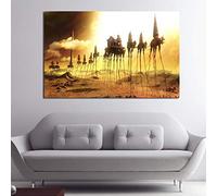 Dass Lienzo arte surrealista abstracto lienzo pintura caravana salvador dali posters y estampados Fondo de arte, para sala de estar decoración sin marco (Size : 19.7x27.6in(50x70cm) no frame)