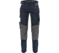 Dassy Arbeitshose wit Stretch and knee pad pockets for women Dynax Women PESCO41 Night blue/Anthracitgrey 34