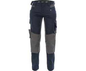 Dassy Arbeitshose wit Stretch and knee pad pockets for women Dynax Women PESCO41 Night blue/Anthracitgrey 34