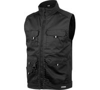 Dassy Chaleco de verano Avila PESCO61 Negro 3XL