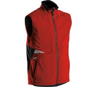 Dassy Chaleco softshell Fusion PES21 rojo/negro M
