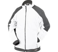 Dassy Chaqueta polar bicolor Kazan PES16 blanco/gris cemento M