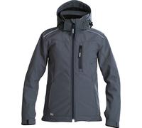 Dassy Chaqueta softshell para mujer Tavira Mujer PES21 Gris cemento XXL