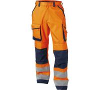 Dassy Pantalón alta visibilidad cit Bolsillos para rodilleras Chicago PESCO74 Neonnaranja/azul oscuro 50/Lang