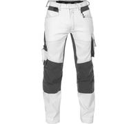 Dassy Pantalón de pintor cit Stretch y bolsillos para rodilleras Dynax Painters PESCO41 Blanco/Antracitgris 56/Kurz