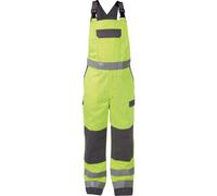 Dassy Peto de alta visibilidad Multinorm conit Bolsillos para rodilleras Colombia COPES77 Neonamarillo/Grafit gris 44