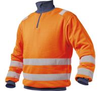 Dassy Sudadera de alta visibilidad Denver PESCO84 Neonnaranja/azul oscuro S