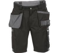 Dassy Trabajo bicoloritsshorts wit Bolsillos tipo funda Monza PESCO61 Negro/gris cemento 63