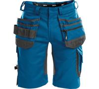 Dassy Workitsshorts wit Stretch and holster pockets Trix PESCO41 Azure blue/Anthracitgrey 44