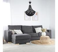 Dastyn sofá cama chaise longue izquierda 3 plazas con almacenaje personalizable