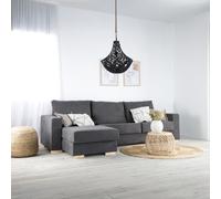 Dastyn sofá cama chaise longue izquierda 4 plazas con almacenaje personalizable