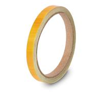 DasWas Tira Decorativa Autoadhesiva para Coche, Barco, Motos, Decoración | Tiras Decorativas Resistentes a la Intemperie | Listón Embellecedor 10mm x 10m | Cinta Adhesiva Brillante AMARILLO