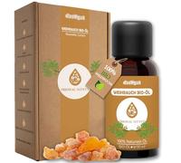 DasXgut - Aceite de incienso orgánico 30 ml [100% NATURREIN] - Aceite de incienso puro - Aceite aromático de calidad del perfume - Crecimiento salvaje sostenible - Aceite de Frankincense E5004119