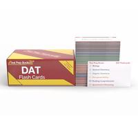 DAT Study Cards: DAT Prep 2026-2027 with Practice Test Questions [Full Color Cards]