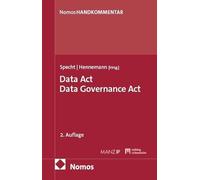 Data Act. Data Governance Act: DA, DGA: Handkommentar
