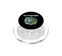 Data Analyst Funny Ctrl Z My Bad Decisions PopSockets PopGrip para MagSafe