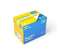 Data Copy - Papel premium Blanco 75g/m2 A4 - Caja de 5 paquetes de 500 hojas/paquete