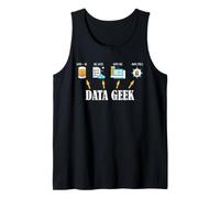Data Geek Inteligencia empresarial Analítica Estadísticas Humor Camiseta sin Mangas