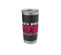 Data Miner Mom The Idol El mito El analista de datos Data Miner Vaso térmico de acero inoxidable de doble pared