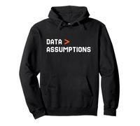 Data Over Assumptions Funny Tech Analyst Scientist Sudadera con Capucha