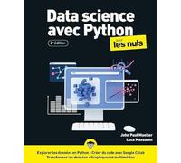 Data Science avec Python pour les nuls