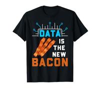 Data Scientist Humor Data es la Nueva estadística de Tocino Camiseta gráfica económica