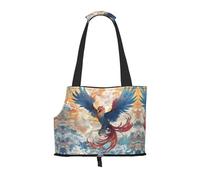 Data Stream Phoenix - Bolsa de hombro para mascotas, diseño plegable, bolsa de viaje pequeña para gatos y perros