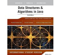 Data Structures and Algorithms in Java, International Student Version