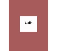 Data Tracking Notebook: Data Tracking Notebook for Speech Therapy, Occupational Therapy, Academics, etc.