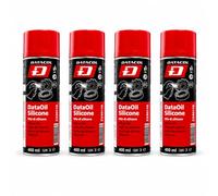 Datacol Spray de Silicona Lubricante, Antiadherente para Gomas, Cinturones, Plástico y Caucho, Protección y Mantenimiento Especializado, 400 ml (4)