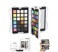 Datacolor Spyder Checkr Photo, para colores precisos y constantes, herramienta portátil de referencia de color que ofrece 62 viñetas