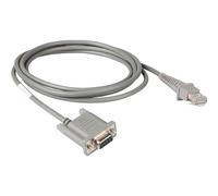 Datalogic Cable RS-232 90G000008 – 9 pines hembra, recto, 1,8 m, con alimentación externa
