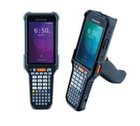 Datalogic Falcon X60, pantalla de 4.3, Android 15, octa-core Qualcomm, 8 GB RAM, 128 GB almacenamiento, motor de escaneo 2D de rango estándar, 41 teclas numéricas, Wi-Fi 6E, empuñadura de pistola, rob