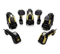 Datalogic - PM9600-AR433RBK10 lector de código de barras Lector de códigos de barras portátil 1D/2D Negro, Amarillo