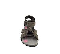 DataPrice Sandalia 2K para Senderismo, Trekking, Zapatilla Deportiva Punta Abierta para Verano, Agua - Color marrón - Talla 39