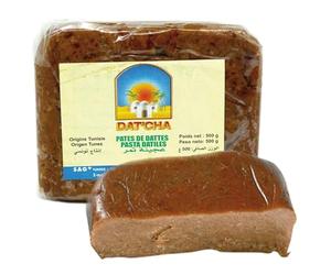 Datcha Pasta de Dátiles Natural 500g Endulzante 100% Dátiles, Sin Azúcares Añadidos Sustituto Saludable Azúcar, Rico en Fibra y Antioxidantes Ideal Repostería Keto, Bebidas y Untables