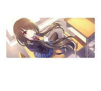 Date a Live Alfombrilla de Ratón Anime Gaming Mouse Pad XXL 900x400x3 mm,Impermeable con 3mm Base de Goma Antideslizante,Special-Textured Superficie para Ordenador, PC y Laptop, J