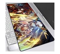 Date a Live Anime Alfombrillas de Ratón - Gaming Mousepad 800x300mm, 3mm Base de Goma Antideslizante, Superfície con Textura Especial, Compatible con ratón láser y óptico, para PC y Laptop, F