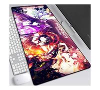 Date a Live Anime Alfombrillas de Ratón - Gaming Mousepad 900x400mm, 3mm Base de Goma Antideslizante, Superfície con Textura Especial, Compatible con ratón láser y óptico, para PC y Laptop,B