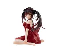 Date A Live V Estatua de PVC Escritorio Bonita Figura Kurumi Tokisaki Nightwear Ver. Renewal 13 cm