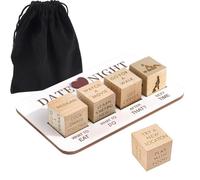 Date Night Dice for Couples - Fun Date Night Games, Decision Dice for Him and Her, Perfect Valentine's Day Gift for Boyfriend, Girlfriend, Husband, Wife [VD05]