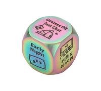 Date Night Dice Game, Colorful Interactive Decision Dice for Valentine's Day and Anniversaries, Fun Couples Activity, 1.6cm/0.63 Inches