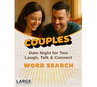 Date Night for Two: Couples Word Search: Laugh, Talk & Connect - Easy-to-Read Puzzles for Screen-Free Moments